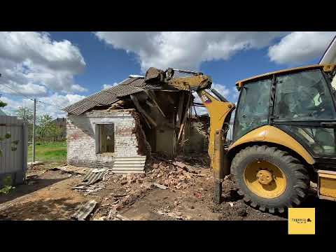 Снос и демонтаж старого частного дома с вывозом