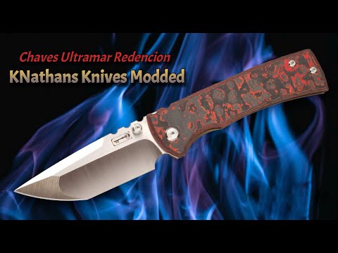 Chaves Ultramar Redencion 229 Modded!  Fat Carbon & Bronze Anno! KNathan Knives