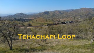 Union Pacific heading down the Tehachapi Loop