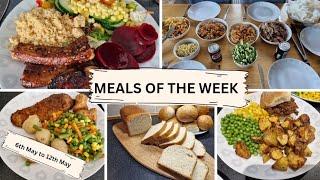Meals of the week. Poorly week for me. #mealsoftheweek #mealsonabudget #mealidea