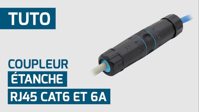 Connecteur RJ sur bornier pour raccorder des câbles type LYT ou SYT - Domo  Confort