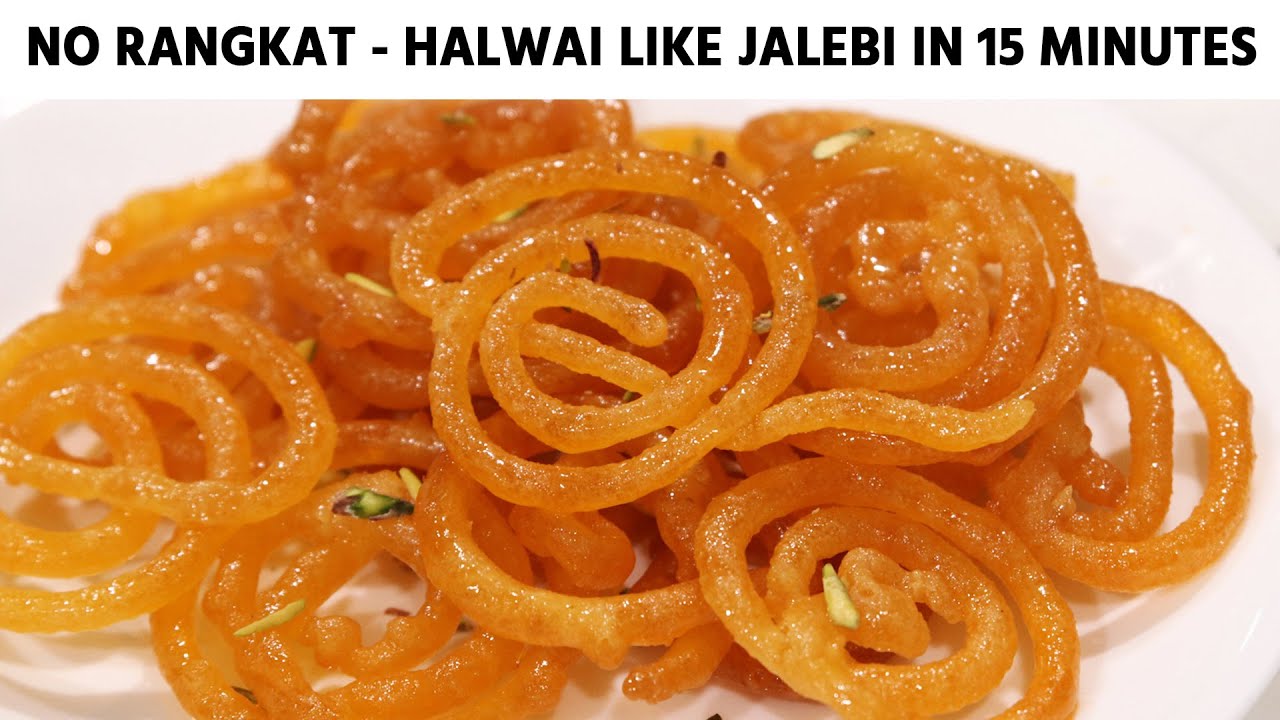 Halwai Like Jalebi in 15 mins - BEST RECIPE FOR LOCKDOWN Easy Instant Crispy Jilebi CookingShooking | Yaman Agarwal