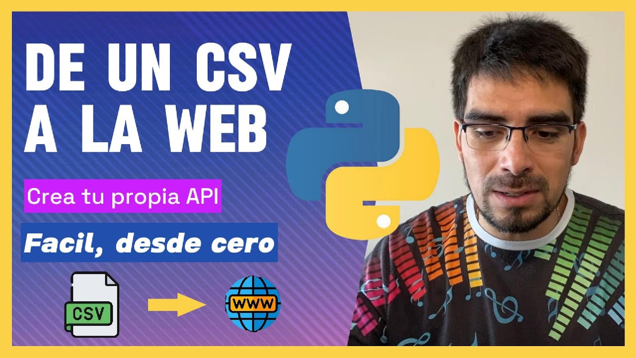 Crea tu propia API desde cero con Python Flask (y sin usar base de ...