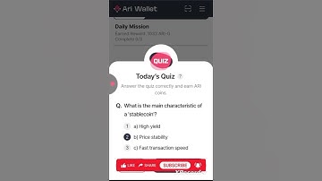 Ari Wallet Quiz Answers Today | 10 SEPTEMBER 2025 | Ari Daily Quiz Today | Earn Rewards Fast