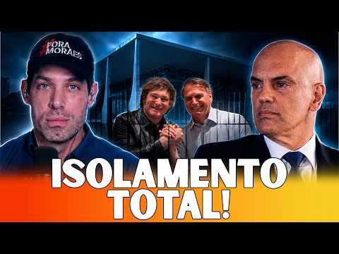 MORAES BARS MILEI FROM VISITING BOLSONARO AND EXTENDS ISOLATION