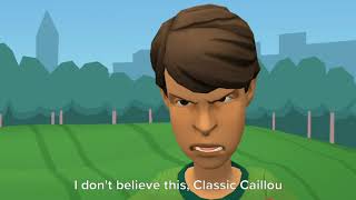 Classic Caillou changes the season into summer and gets grounded