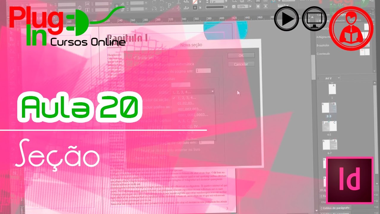 InDesign CC | Aula 20 – Seção - YouTube