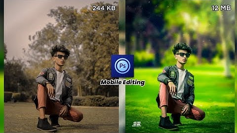 How to background change in Photoshop cc mobile app | HD photo editing tutorial🔥 | 2021- SAM EDITZ