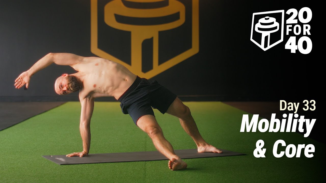 40-дневный фитнес-челлендж с собственным весом | Без разговоров, для всех уровней || День 33 - Мо...