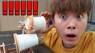 RECORDING MY VOICE ON A PLASTIC CUP!!!