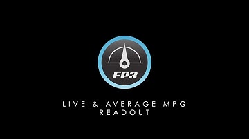 FUELPAK FP3   LIVE & AVERAGE MPG READOUT GUIDE