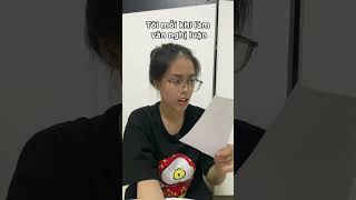 Làm văn nghị luận cre Ánh Bu