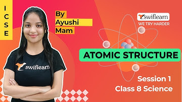 Atomic Structure | ICSE Class 8 | Chemistry Online Class | Session 1 - Swiflearn