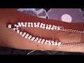 pearl necklace making video| handmade | tutorial videos| #pearlnecklaces #tutorial #video #necklace