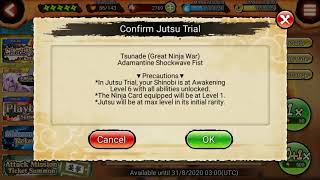 Summon New Hero Tsunade Great Ninja War Nxb Nv Game