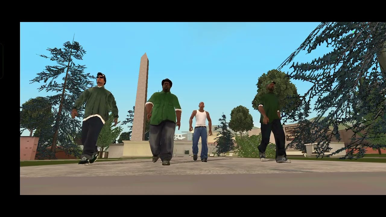 My first mission on GTA SAN ANDREAS 