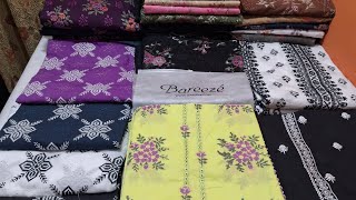 Bareeze Embroidered 2 piece Lawn black n white lovers 24/4 😀❤️😍