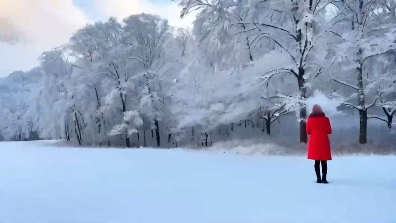 Under the Frosted Moonlight 🌙 Winter Anime Lo-Fi