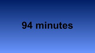94 minute gradient blue countup timer | Cronômetro de 94 minutos azul gradiente