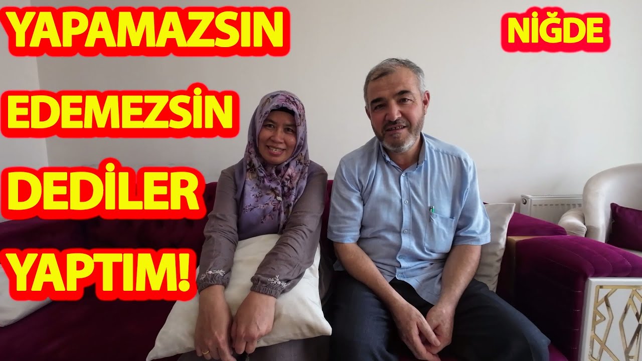 YAPAMAZSIN EDEMEZSİN DEDİLER YAPTIM!HAYATIMIN AŞKINI ENDONEZYA`DAN ALDIM NİĞDE`YE GELDİM!#endonezya