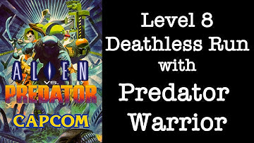 Alien vs. Predator Lv.8 Deathless 1cc w/ Predator Warrior Capcom CPS-2 ARCADE NO MISS エイリアンVSプレデター