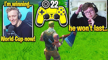 TFUE *FINALLY* SWITCHES to CONTROLLER! (Fortnite)