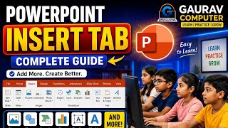 Master PowerPoint Insert Tab Like a Pro (Full Guide 2026)#gauravcomputer# computer#video #2026
