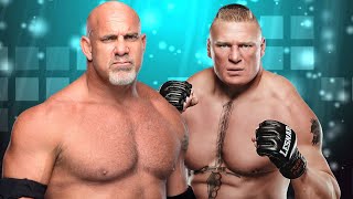 Brock Lesnar Vs GoldBerg - Tournament Match For The World HeavyWeignt Championship
