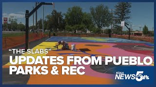 Pueblo Parks and Recreation give an update on the status of 'The Slabs'
