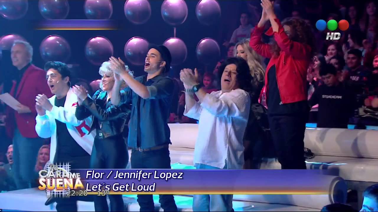 Florencia Peña es Jennifer Lopez en Tu Cara me Suena 2014 HD
