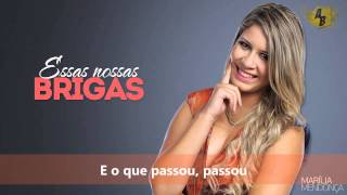 Marília Mendonça - Essas nossas brigas - AB (Lyrics)