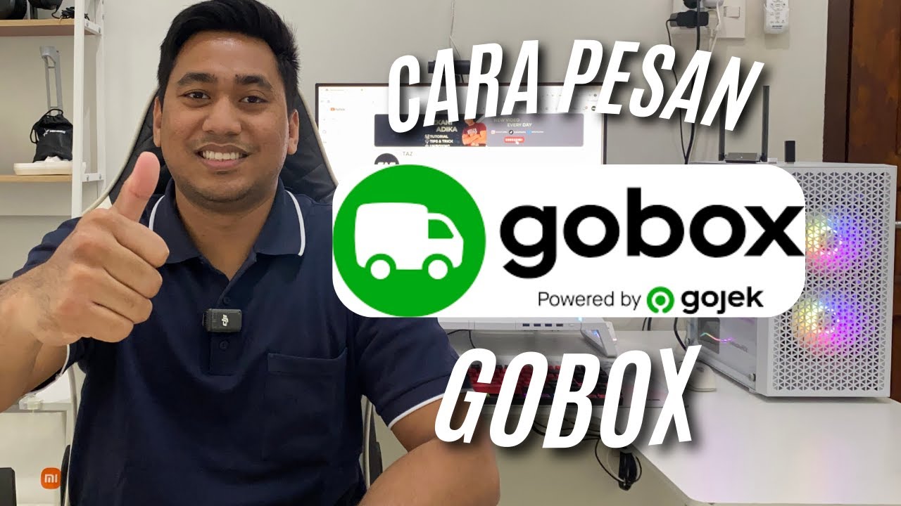 CARA PESAN GOBOX | CARA MEMESAN GOBOX