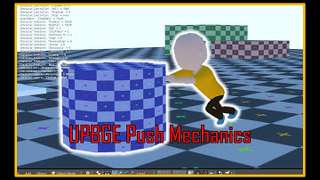 Devlog Demo - Push Mechanics (UPBGE)