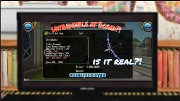 Toram Online - Buying Untradeable Item at Consignment Board!? Bug or Mod? What Asobimo did again? XD