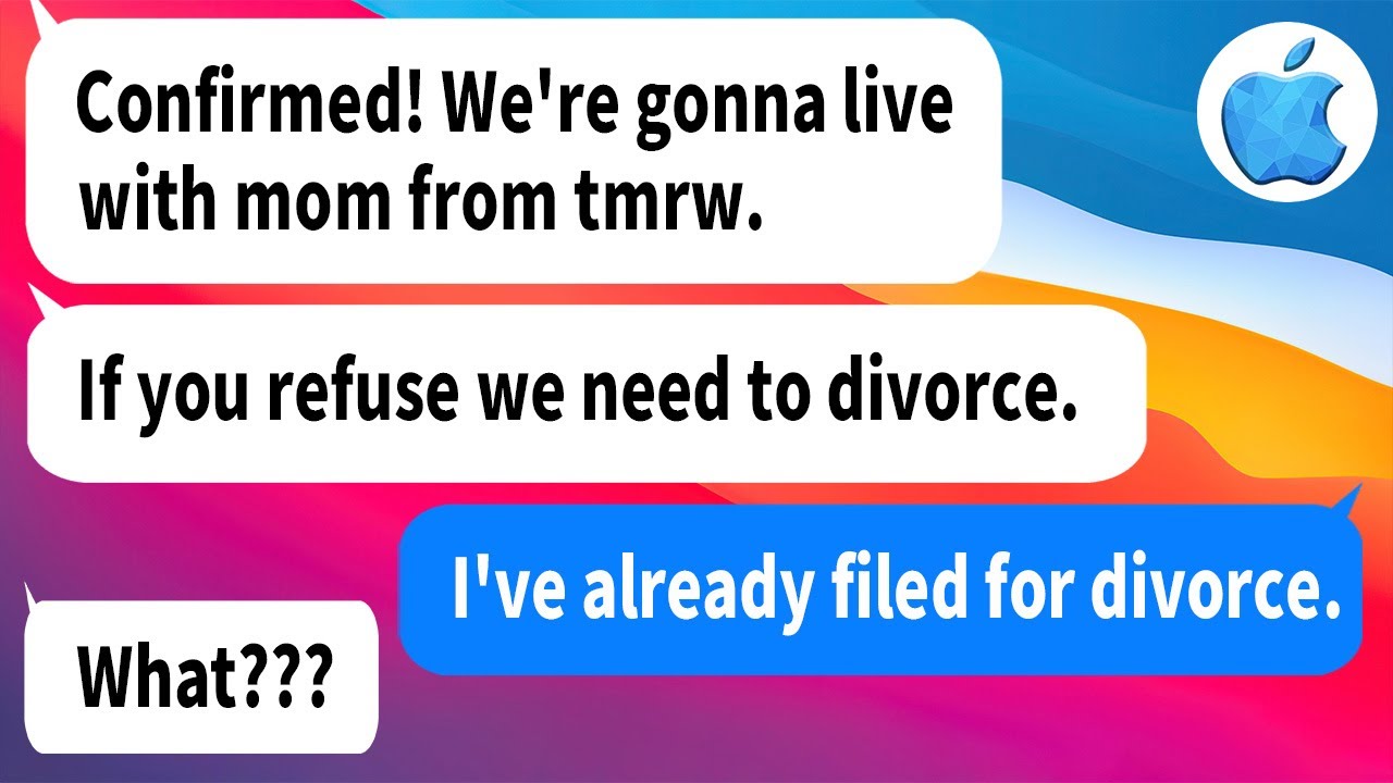 【Apple omnibus】My husband forced to move in with MIL and SIL without asking me, if I decline he...