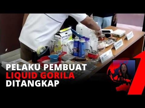 Petugas Tangkap Pelaku Pembuat Liquid Gorilla yang
