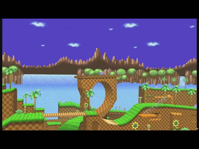 I made an aesthetic Green Hill Zone wallpaper, using footage from the movie  : r/SonicTheHedgehog