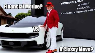 Why the Ferrari Luce Sold for $40M at auction and the Impact It will have on Future Luce Values