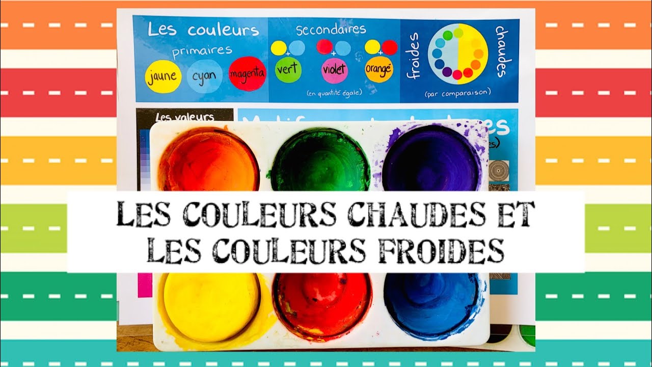 Les essentiels/langage plastique: couleurs chaudes et couleurs froides