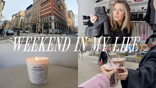 weekend in my life in nyc