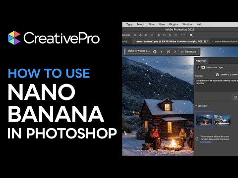 Photoshop: How to Use Nano Banana for Image Generation and Edits