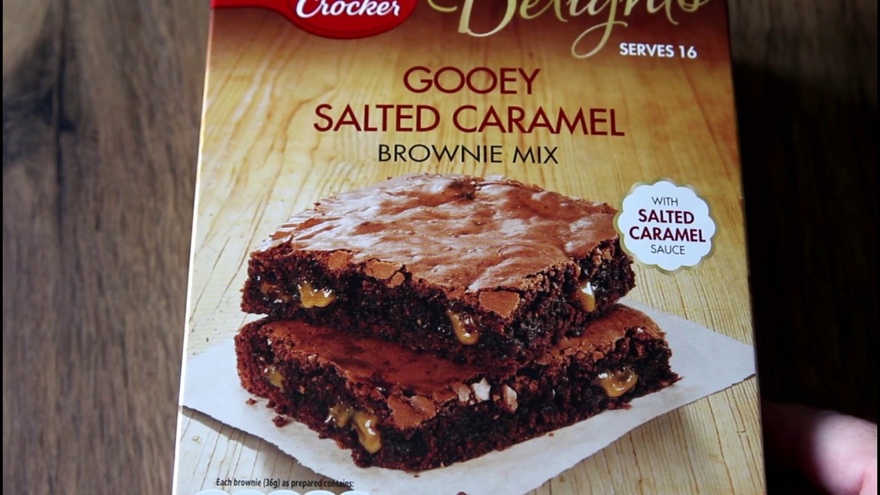 Try Before U Buy Testing Betty Crocker Gooey Salted Caramel Brownie