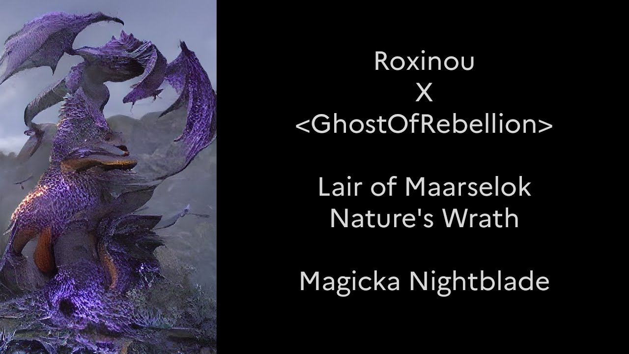 Roxinou [GhostOfRebellion] Nature's Wrath - YouTube