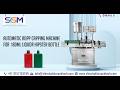 Automatic ROPP Capping Machine for Flat Liquor Pet Bottle and 25MM Aluminum Cap | Cap Sealing Model