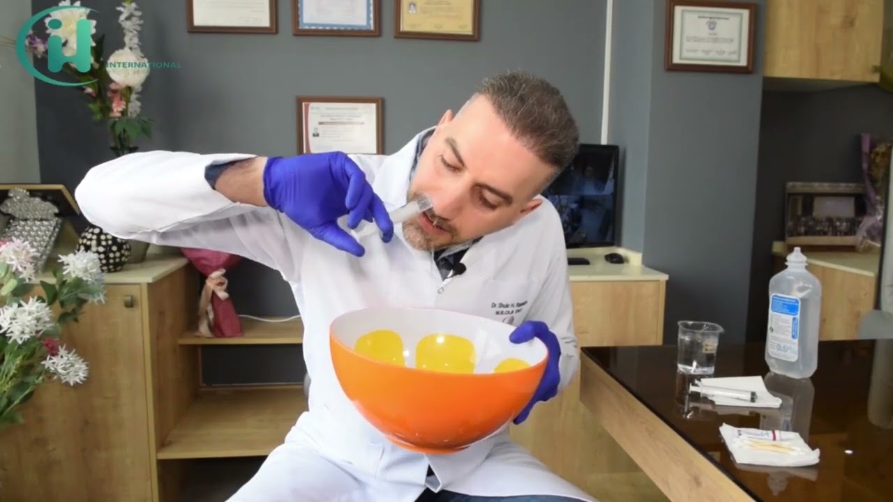 شێوازی پاکردنەوەی لووت دوای نەشتەرگەری