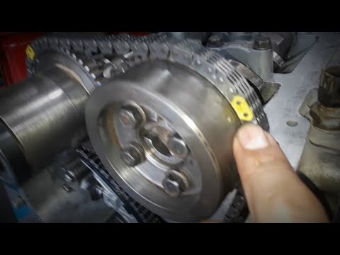 timing chain setting nissan safari 6 cylinder inline engine full video