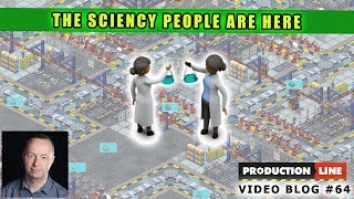 Production Line Game: Dev Blog #64 Sciency People! screenshot 5