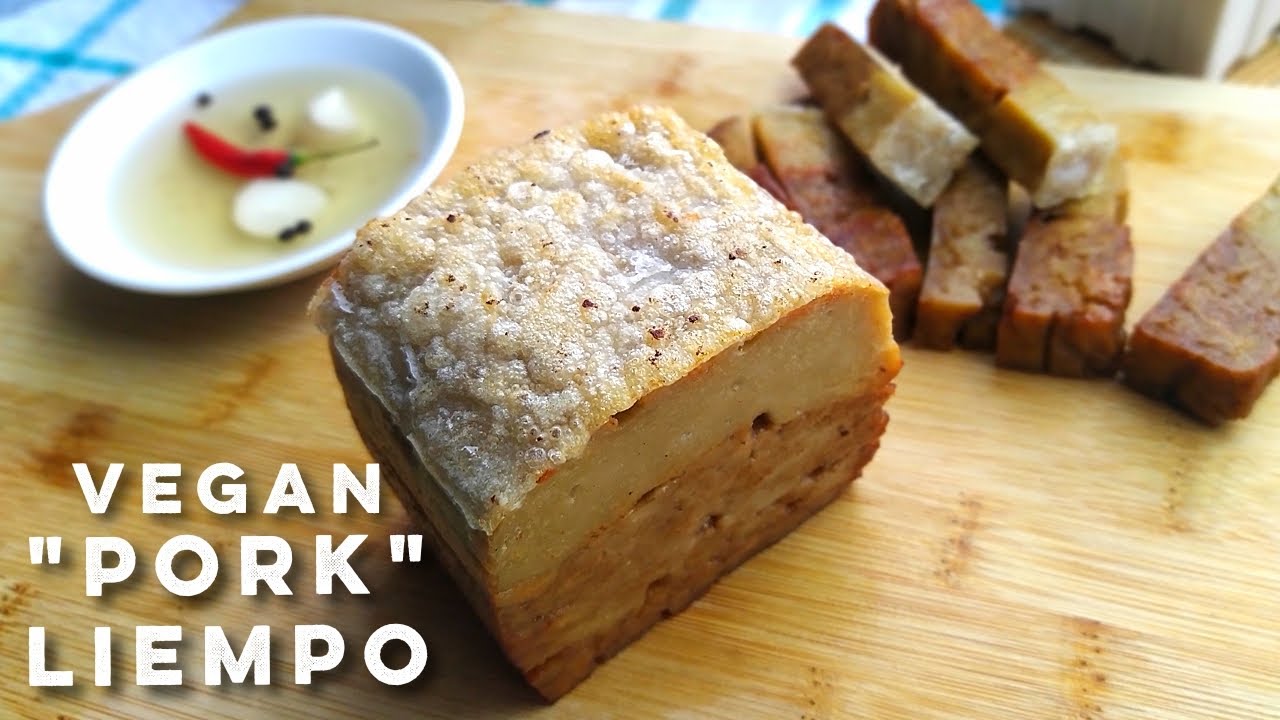 How to make Vegan "Pork" Belly Liempo Crispy Vegetarian Liempo YouTube