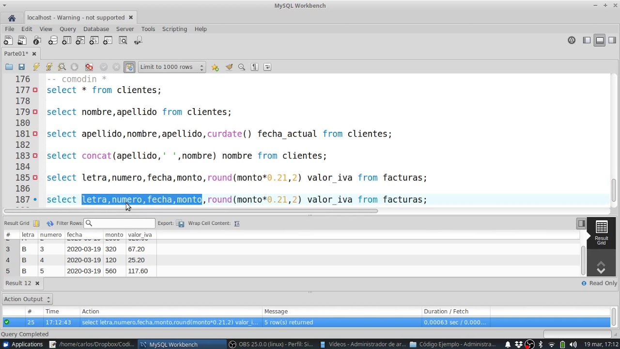 MySQL 0024 Select columnas calculadas - YouTube