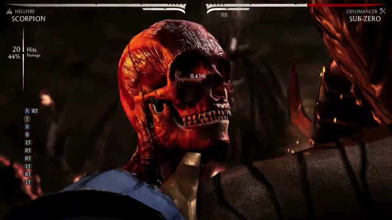 the swaggist corner combos with scorpion i could make up | Mkx